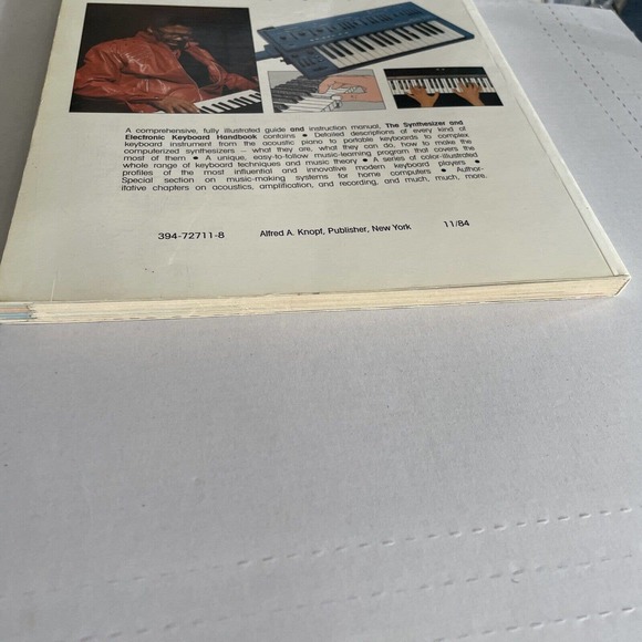 Synthesizer & Electronic Keyboard Handbook David Crombie paperback book VG+ - Picture 10 of 11